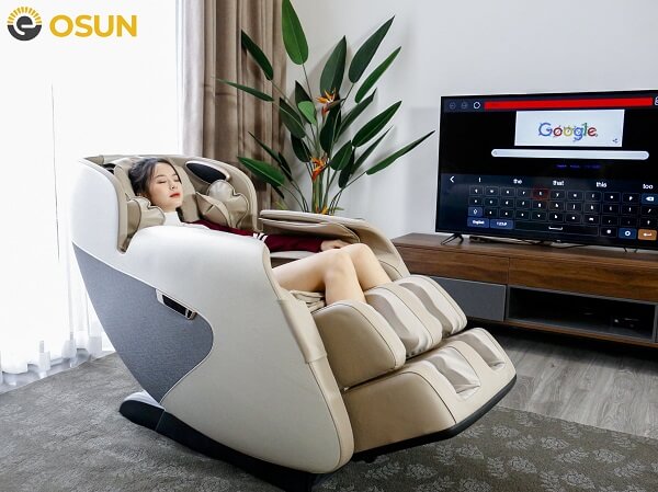 Ghế massage giảm đau nhức, mỏi mệt và tăng cường sức khỏe toàn thân