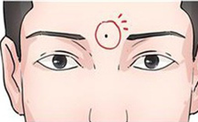 Góc sổ tay : Huyệt ấn đường điều cần biết.