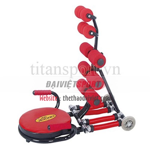 Máy tập bụng TiTan AD rocket 4 lò xo 1002E