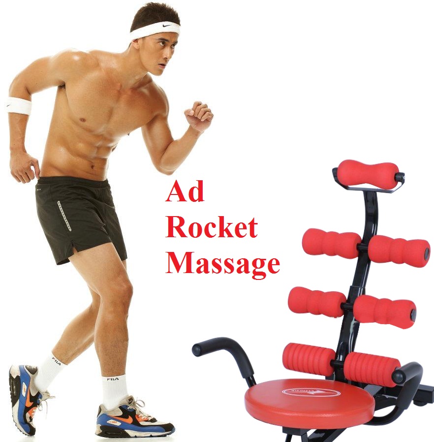 Máy tập bụng AD Rocket Massage