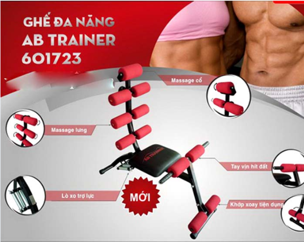 Máy tập bụng AB Trainer 601723