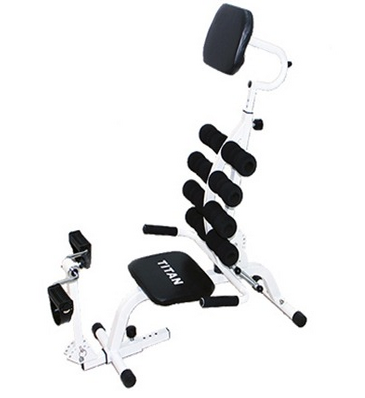 Máy tập bụng TiTan New Black Power 1002V
