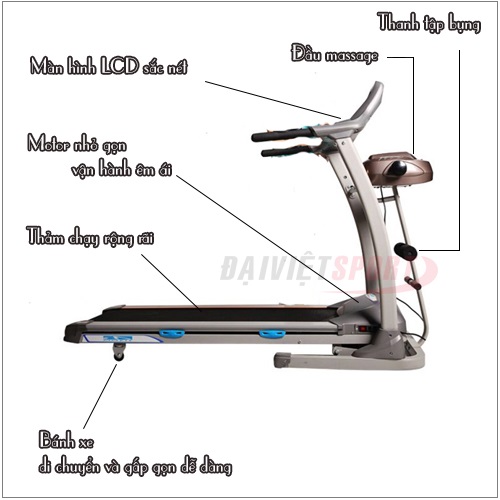Bài tập ở máy chạy bộ điện đa năng cho người bị tiểu đường