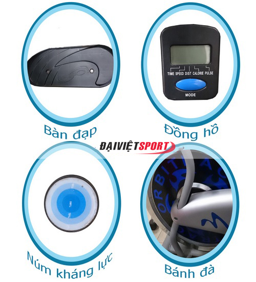 Xe đạp tập toàn thân Orbitrac MO 2082