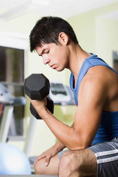 Tập thể hình tăng cân